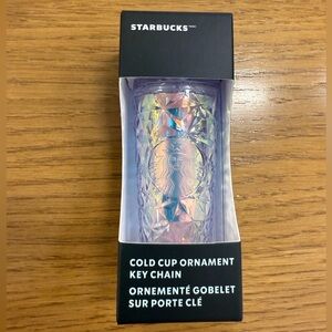 Starbucks Purple  key chain